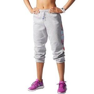 NEW! Adidas adiGirl Floral Fleece Joggers RARE!